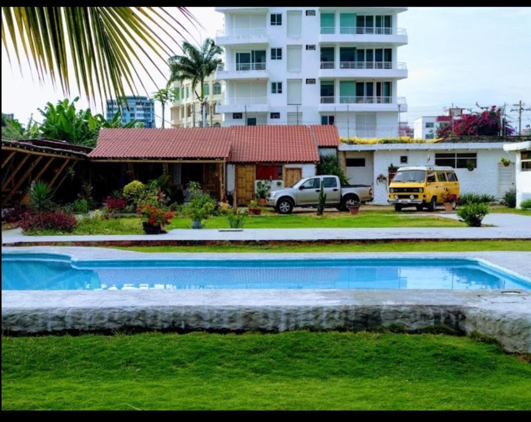 Caramba Hospedaje Hotel Tonsupa Exterior foto